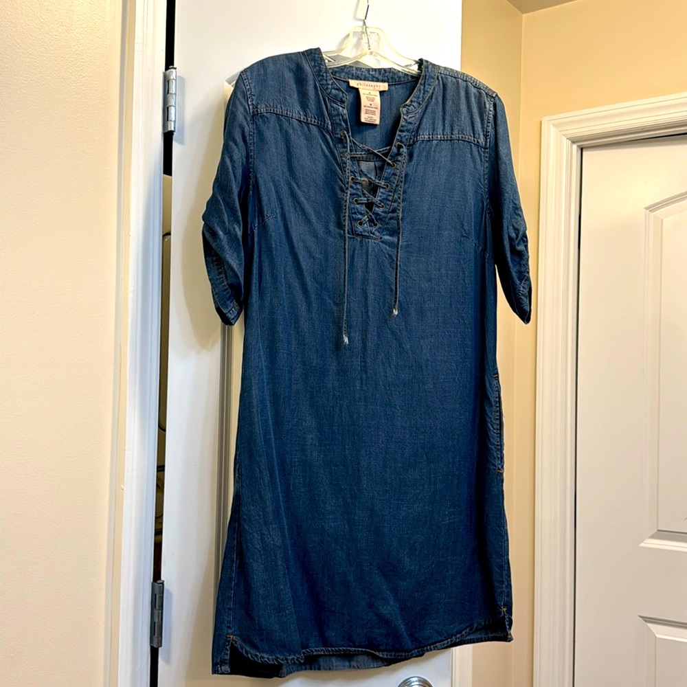 Denim dress
